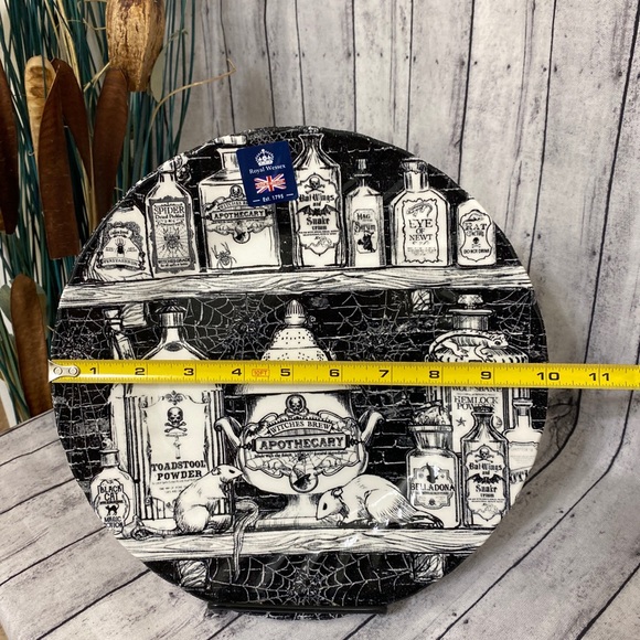 ROYAL WESSEX HALLOWEEN APOTHECARY DINNER PLATE NEW! - Picture 2 of 4